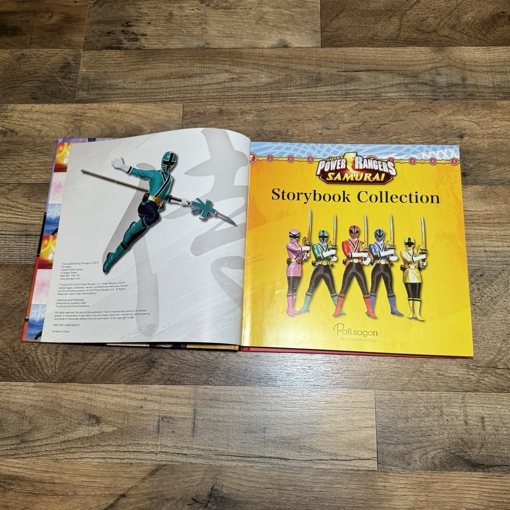 SABAN'S POWER RANGERS SAMURAI STORYBOOK COLLECTION 8 SAMURAI ACTION STORIES 2012
